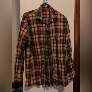 Plaid Long Sleeve Shirt